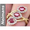 Image 1 : 2.22 ct Ruby & Diamond Ring 14kt Gold