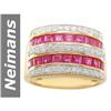 Image 1 : 3.03 ct Ruby & Diamond Ring 14kt Gold