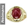 Image 1 : 7 ct Star Ruby Ring 14kt Gold