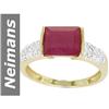 Image 1 : 2.68 ct Ruby & Diamond Ring 14kt Gold