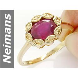 1.5 ct Ruby Ring 14kt Gold