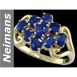 2.07 ct Sapphire Ring 14kt Gold