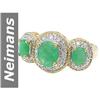 Image 1 : 2.09 ct Emerald & Diamond Ring 14kt Gold