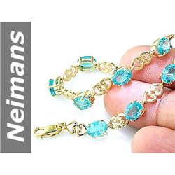 9.9 ct Apatite Bracelet 14kt Gold