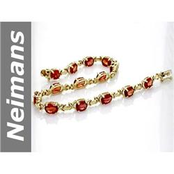 8.4 ct Songea Sapphire Bracelet 14kt Gold