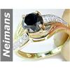 Image 1 : 1.69 ct Black & White Diamond Ring 14kt Gold