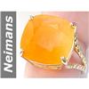Image 1 : 8.9 ct Fire Opal Ring 14kt Gold