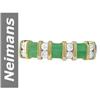 Image 1 : 1.26 ct Emerald & Diamond Ring 14kt Gold