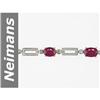 Image 1 : 6.19 ct Ruby & Diamond Bracelet 14kt Gold