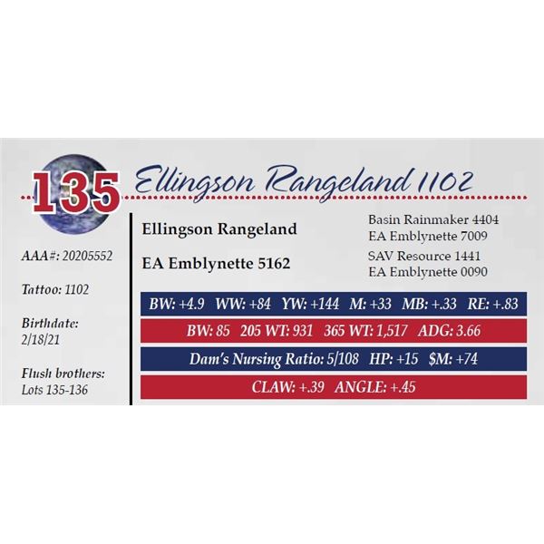 ELLINGSON RANGELAND 1102