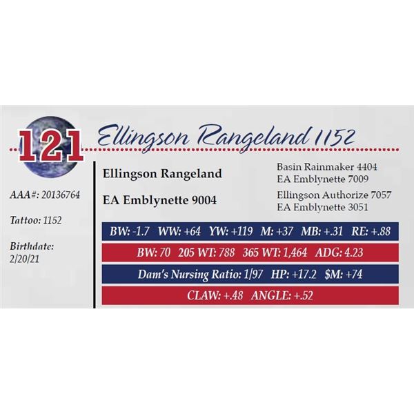 ELLINGSON RANGELAND 1152