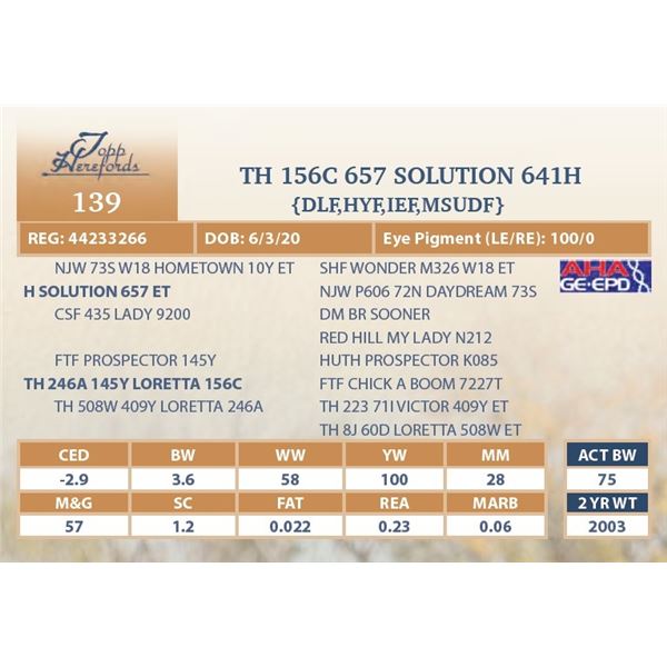 TH 156C 657 SOLUTION 641H