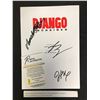 Image 2 : DJANGO UNCHAINED  CAST SIGNED SCRIPT COVER (RA COA)