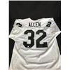 Image 1 : MARCUS  ALLEN SIGNED OAKLAND RAIDERS JERSEY (GLOBAL COA)