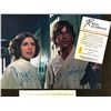 Image 2 : CARRIIE FISHER AND MARK HAMILL SIGNED STAR WARS 8 X 10 (RA COA)