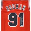 Image 2 : DENNIS RODMAN SIGNED CHICAGO BULLS JERSEY (BECKETT COA)