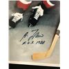 Image 2 : GUY LAFLEUR SIGNED 20 X 24 VINTAGE PHOTO