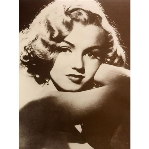 Marilyn Monroe Sepia Photo Print