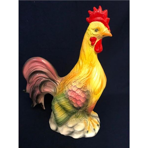 Mid Century Italian Ceramic Rooster Decoration