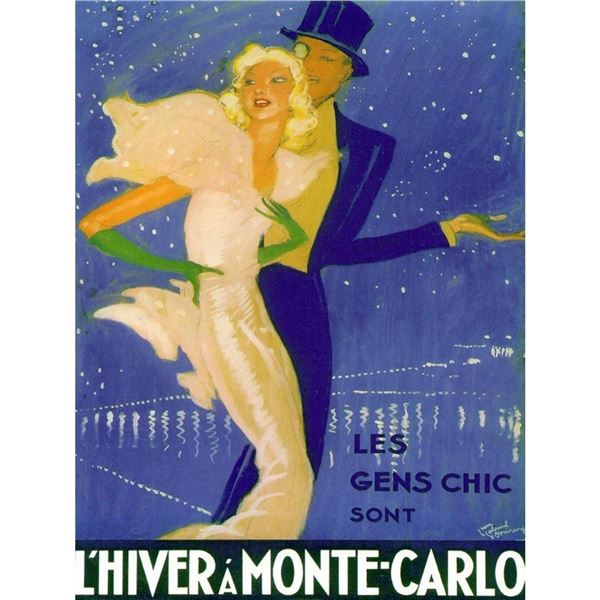 Monte Carlo Ceramic Art Tile