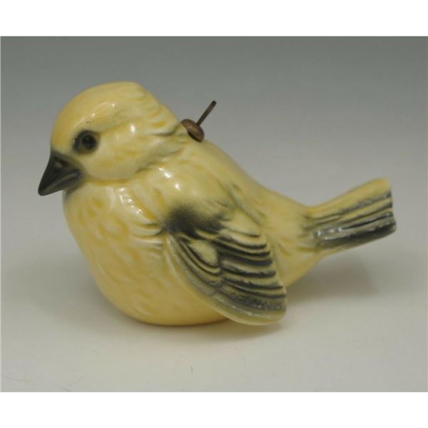 Vintage German Goebel Yellow Finch Ornament