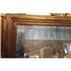 Image 3 : Gilt Wood-Grain Rustic-Style Beveled Mirror