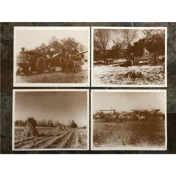 Early 1900's Farming Scenes Sepia Photo Prints