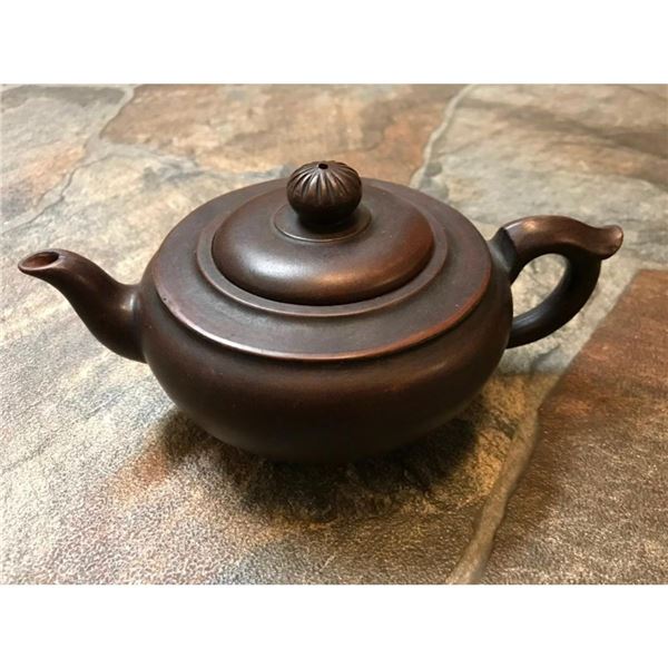 Chinese Black Yixing Clay Tea Pot