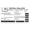 Image 1 : MR Who's That 4720