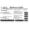 Image 1 : MR Reserve 34110