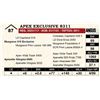 Image 1 : Apex Exclusive 8311