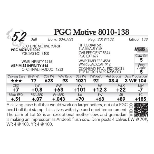 PGC Motive 8010-138