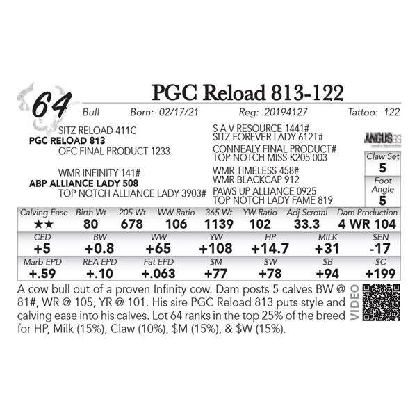 PGC Reload 813-122