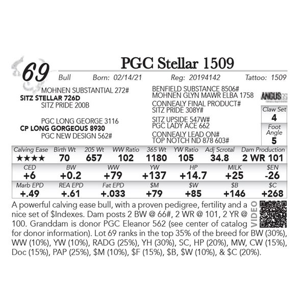 PGC Stellar 1509