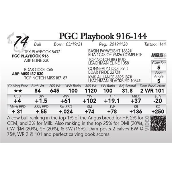 PGC Playbook 916-144