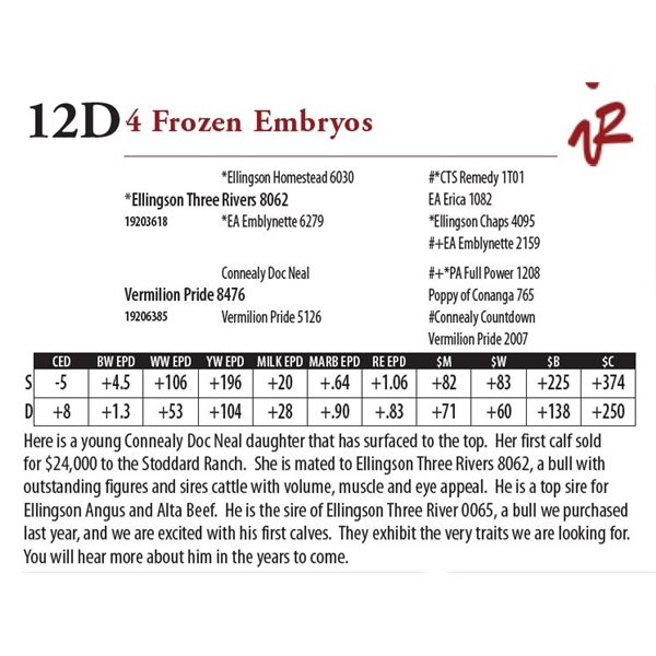 4 Frozen Embryos
