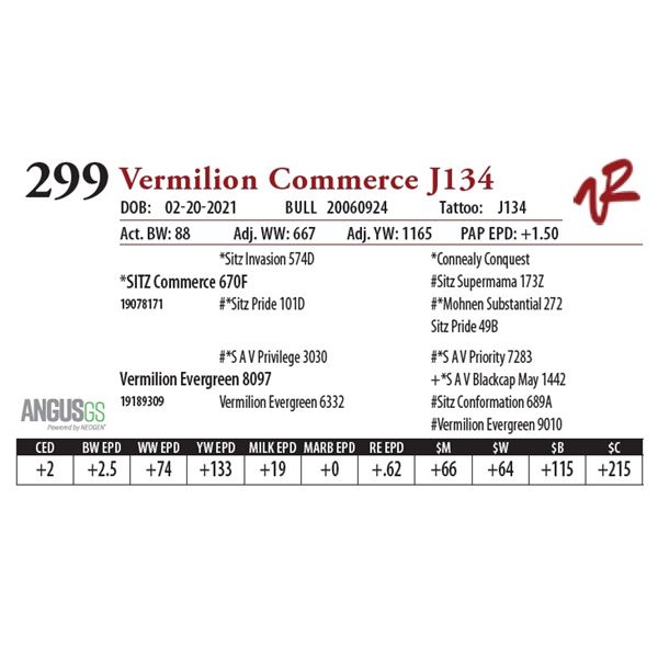 VERMILION COMMERCE J134