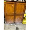 Image 1 : Wood Wardrobe - 50in wide x 5 feet tall x 18in deep