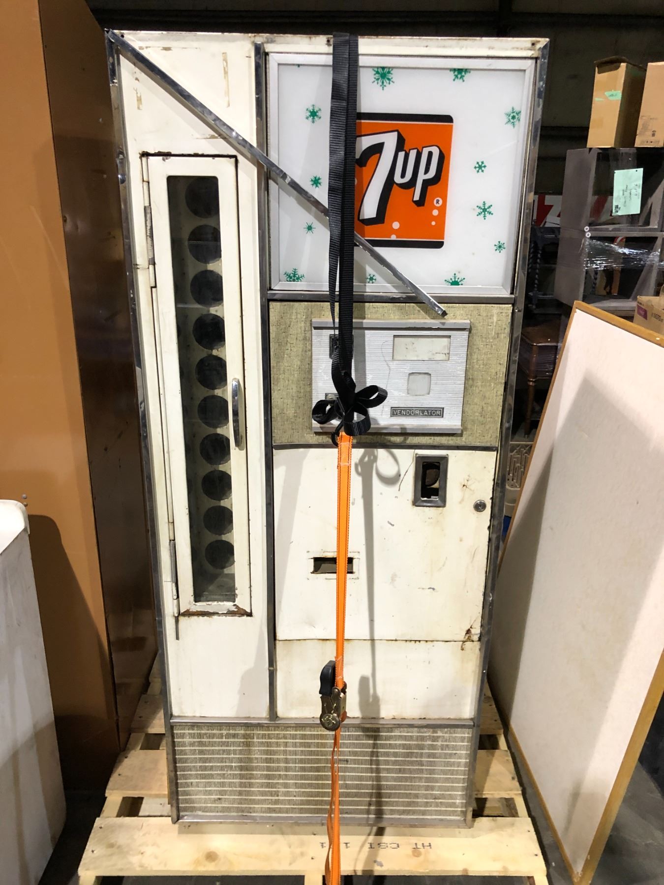 Vintage 7up Machine from the Hockey Show