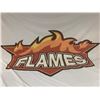 Image 2 : Large Hockey Banner - Flames - Approx 16 feet square