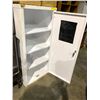 Image 2 : White Steel Emergency Supply Cabinet - 22 1/2in wide x 23in deep x 48in tall