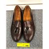 Image 1 : Mens Dress Shoe - Brooks Brothers - Port Leather - Size 9