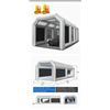Image 1 : Portable Automotive Spray Booth 30ft long x 20ft wide x 20ft tall - Brand New never used