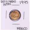 Image 1 : 1945 Mexico Dos Y Medio Pesos Gold Coin