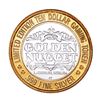 Image 2 : .999 Silver Golden Nugget Las Vegas $10 Limited Edition Casino Gaming Token