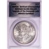 Image 1 : 1886 $1 Morgan Silver Dollar Coin ANACS Brilliant Uncirculated