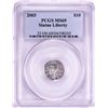 Image 1 : 2003 $10 American Platinum Eagle Coin PCGS MS69