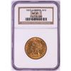 Image 1 : 1907 $10 Liberty Head Eagle Gold Coin NGC MS61