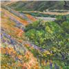 Image 2 : Charles Knecht "Wild Flowers Inverso" Original Oil Painting On Canvas