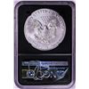 Image 2 : 2020-W $1 Burnished American Silver Eagle Coin NGC MS70 Mercanti Signature